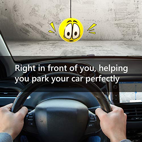 Double Garage Parking Aid Tennis Tennis Ball for Garage Parking Includes Retracting Ball Sensor Assist Solution Car Stop Indicator
