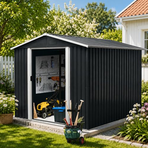 8x10 FT Outdoor Storage Shed