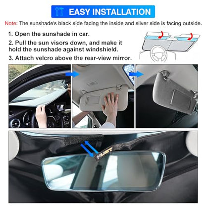 Windshield Sun Shade for Toyota CHR 2018