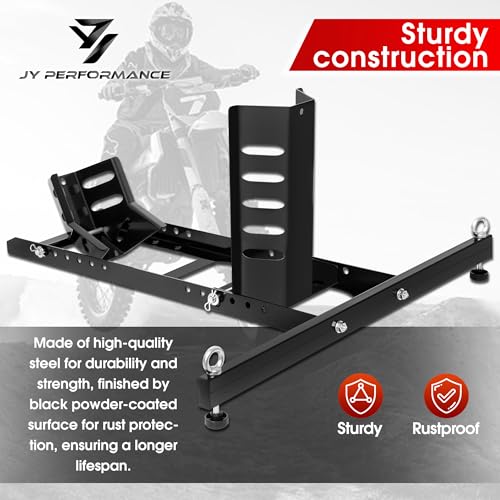 Motorcycle Wheel Chock for Trailer