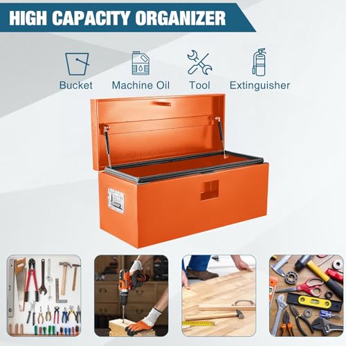 15"X15"X30" Heavy Duty Steel Truck Bed Tool Box