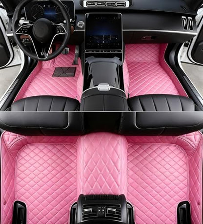 Custom All Weather Protection Leather Car Floor Mats for Cars Sedan SUV Sports Car Waterproof Floor Mat