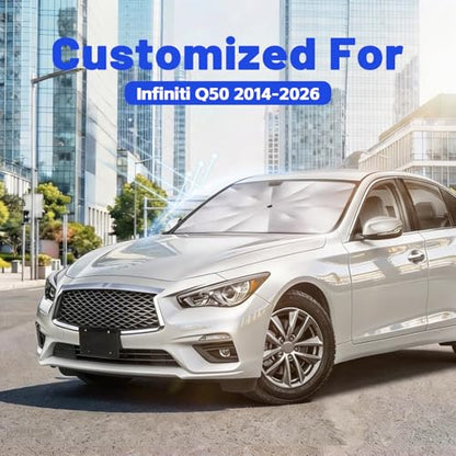 Car Windshield Sun Shade for Infiniti Q50 2014