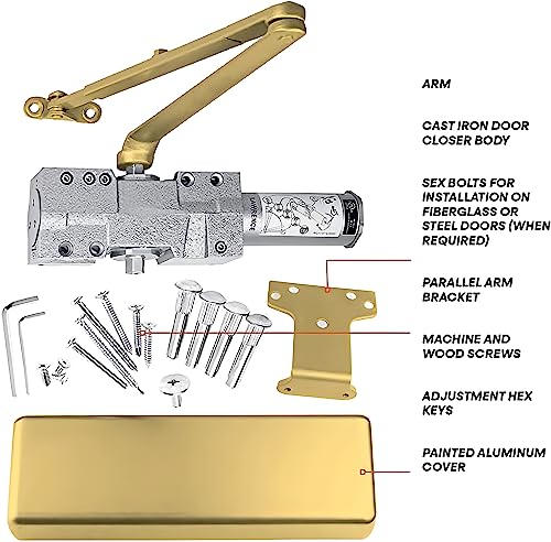 Extra Heavy Duty Door Closer Commercial Grade 1