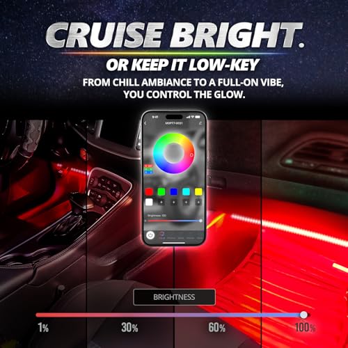 Aura Pro Double Glow Interior Truck & SUV Lights with App & Remote