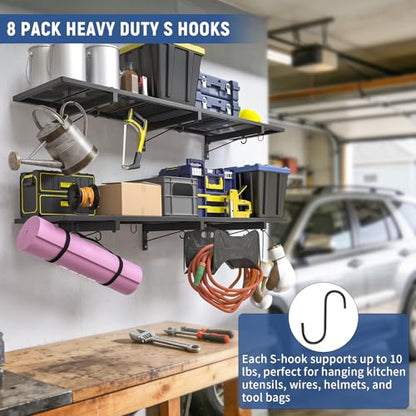 2 Pack Garage Wall Shelf (2 Count)