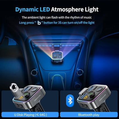 Bluetooth FM Transmitter for Car