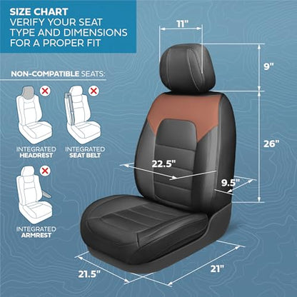 Curated Western Estate Leather Seat Covers for Cars & SUVs