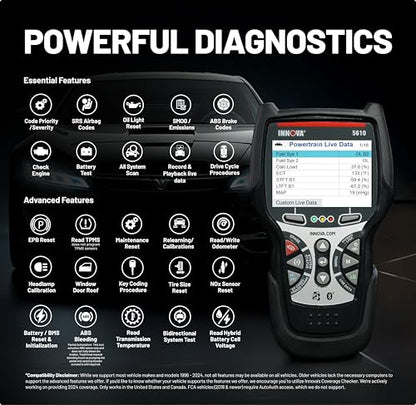 5610 OBD2 Bidirectional Scan Tool