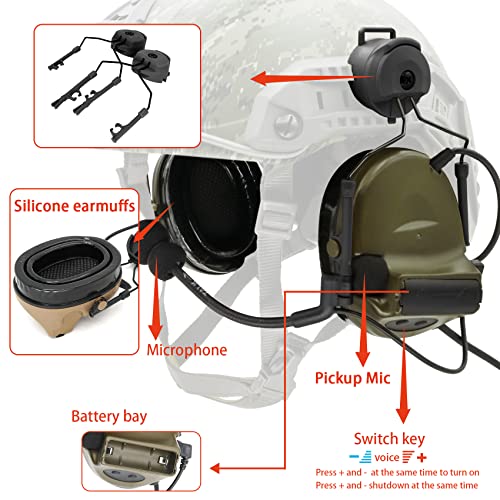 Tactical Headset with U94 PTT 2