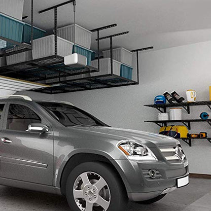 4x8 Overhead Garage Storage Rack with Hooks (2 Count)