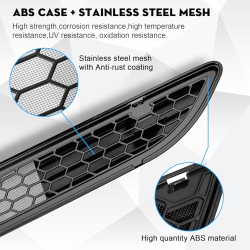 Grille Mesh Inserts for 2026 Tesla Model 3 with Front Camera Version