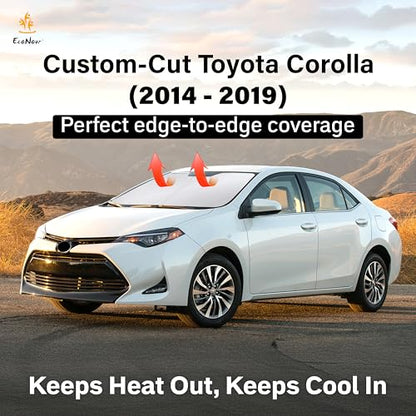 Windshield Sunshade Compatible for Toyota Corolla 2014