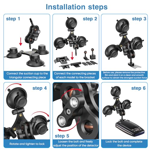 Radar Detector Mount