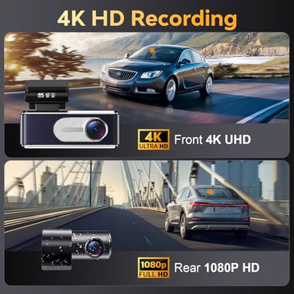 Dash Cam Front and Rear