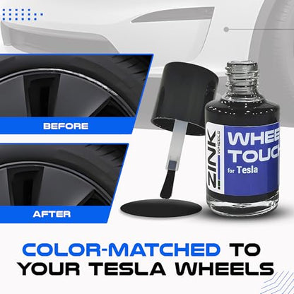Premium Tesla Wheel Curb Rash Repair Kit for Model 3 18