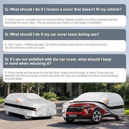 10 Layers SUV Car Cover Custom Fit for Chevrolet Chevy Trax
