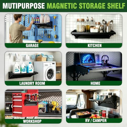 Magnetic Folding Shelf
