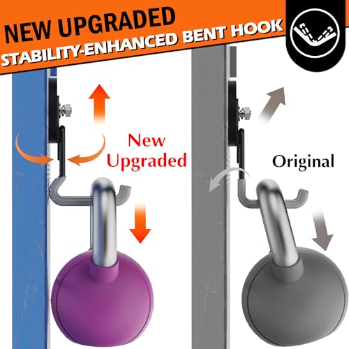 Upgraded Heavy Duty Magnetic Hooks (4 Count)