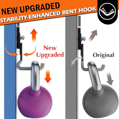 Upgraded Heavy Duty Magnetic Hooks (4 Count)