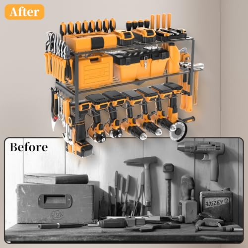 Large Power Tool Organizer Wall Mount