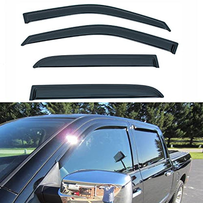 4pcs Window Visors Rain Guards for 2009 (4 Count)