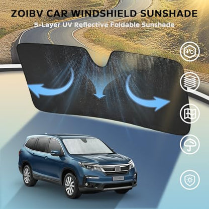 Car Windshield Sun Shade for Honda Pilot 2016