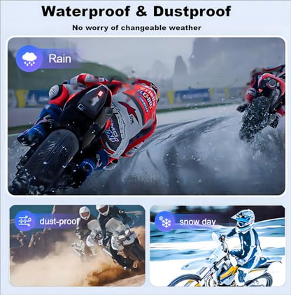 FX6 Motorcycle Bluetooth Headset