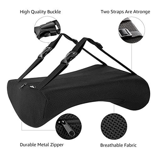 Comfortable Seat Cushion & Lumbar Support for Office Chairs (2 Count)