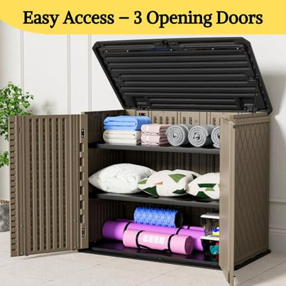 4x2.5 FT Outdoor Storage Shed