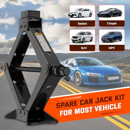 Scissor Jack for Car 3 Ton 6614 LBS