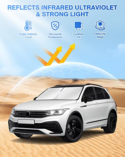 Windshield Sun Shade for 2018 (8 Count)