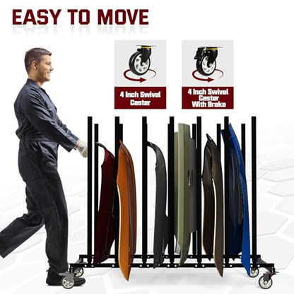 Vehicle Hood Storage Cart (6 Count)