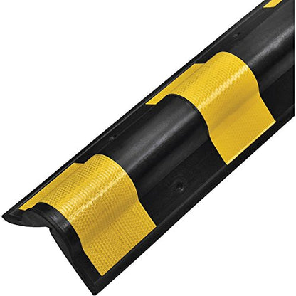 Rubber Corner Guard 31" for Parking Columns and Garage Walls Round Edge