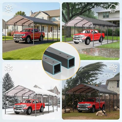 12 x 20 FT Metal Carport