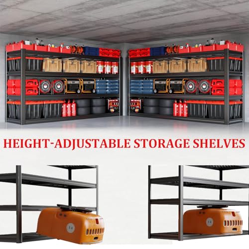 67" Wide Garage Shelving Unit (4 Count)