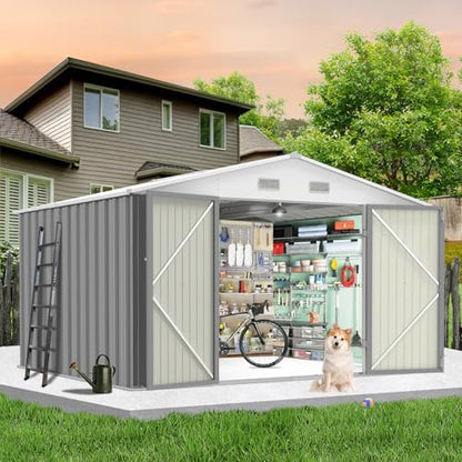12x10 ft Outdoor Storage Shed