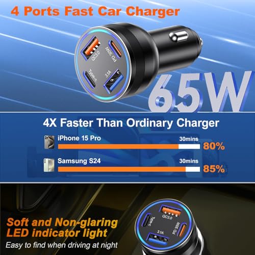 Car Charger USB C (2 Count)