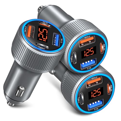 USB C Car Charger (3 Count)