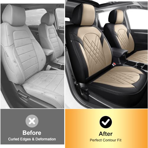 2 Front Car Seat Covers for Honda CRV CR (2 Count)