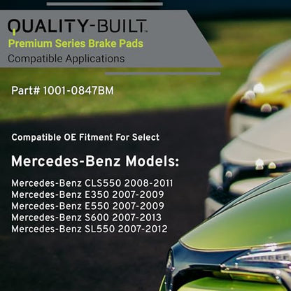 Front Semi Metallic Brake Pads