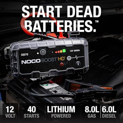 Boost GB70 2000A UltraSafe Jump Starter