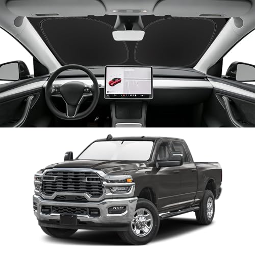Custom Fit Windshield Sun Shade for RAM 2500 3500 2010