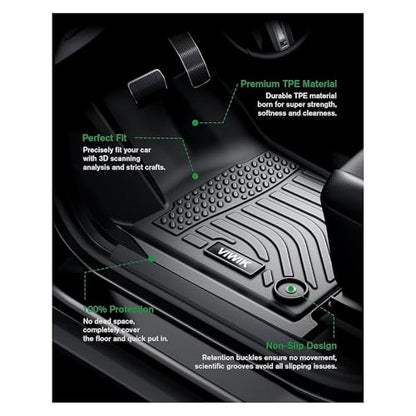 Floor Mats for Toyota Tacoma 2005 (4 Count)