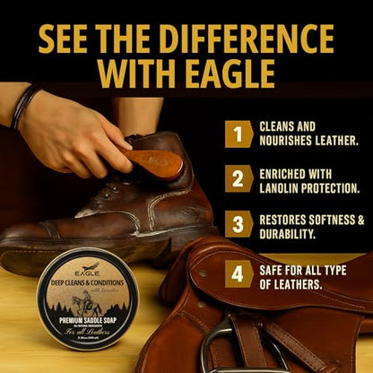 Saddle Soap for Leather (3.5 Ounce)