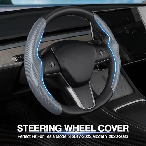 Steering Wheel Cover for Tesla Model 3