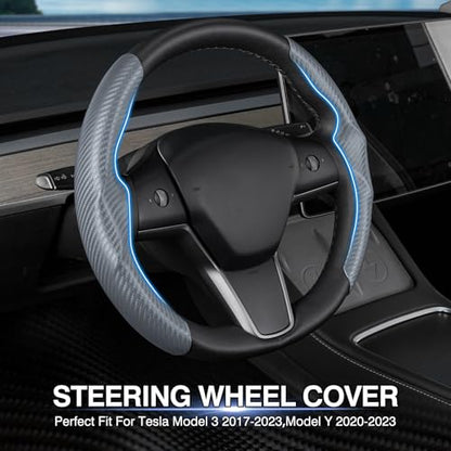 Steering Wheel Cover for Tesla Model 3
