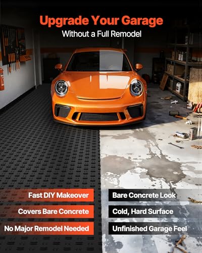 Garage Floor Tiles 12 x 12 x 0.53 inch