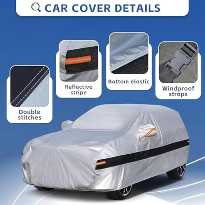 10 Layers SUV Car Cover Custom Fit for Toyota 4Runner