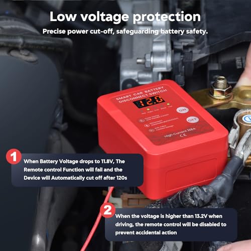 Remote Battery Disconnect Switch 12V (4 Count)